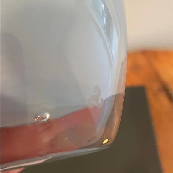 Glassybaby “A Million Bucks” Votive Candle Holder Blue Gray Hand-Blown Glass - Picture 4 of 4